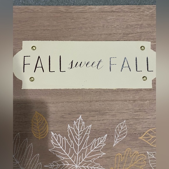 Target Playground Bullseye Fall Collection 2023 FALL SWEET FALL Wooden Sign - Picture 2 of 7